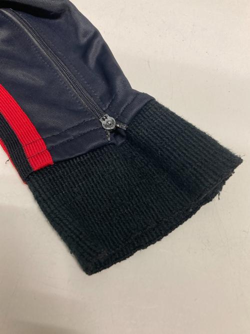 adidas（アディダス）adidas (アディダス) 70sトラックジャケット ブラック×レッド サイズ:-の古着・服飾アイテム