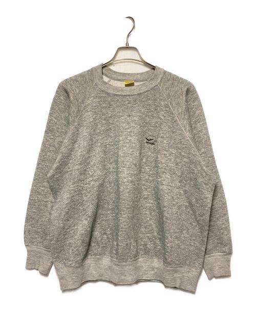 Wrangler（ラングラー）Wrangler (ラングラー) 90sクルーネックスウェット グレー サイズ:XXLの古着・服飾アイテム