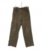 RRLダブルアールエル）の古着「シンチバックペインターデニムパンツ」｜グレー