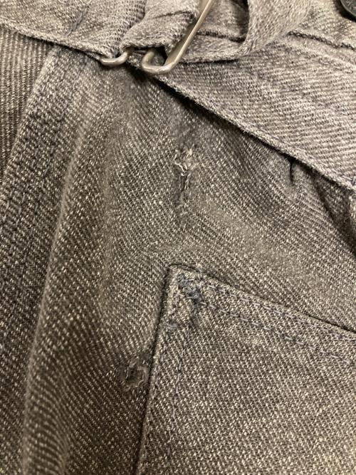 RRL（ダブルアールエル）RRL (ダブルアールエル) シンチバックペインターデニムパンツ グレー サイズ:ｹｱﾀｸﾞ擦れのため不明の古着・服飾アイテム