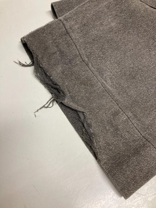 RRL（ダブルアールエル）RRL (ダブルアールエル) シンチバックペインターデニムパンツ グレー サイズ:ｹｱﾀｸﾞ擦れのため不明の古着・服飾アイテム