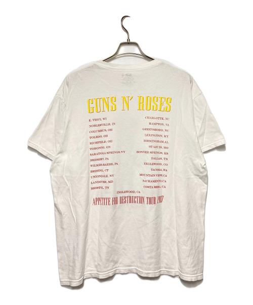 FRUIT OF THE LOOM（フルーツオブザルーム）FRUIT OF THE LOOM (フルーツオブザルーム) 00s Guns N' RosesプリントTシャツ ホワイト サイズ:XLの古着・服飾アイテム