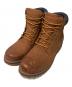 Timberland（ティンバーランド）の古着「EARTHKEEPERS RUGGED WATERPROOF PLAIN TOE BOOT / レースアップブーツ」｜ブラウン