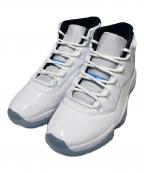 NIKEナイキ）の古着「AIR JORDAN 11 RETRO / ハイカットスニーカー」｜ホワイト