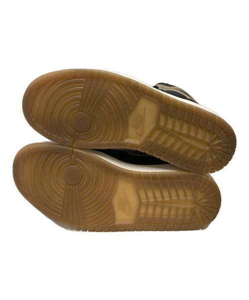 NIKE（ナイキ）NIKE (ナイキ) AIR JORDAN 1 RETRO HIGH OG / ハイカットスニーカー ゴールド×ブラック サイズ:US8の古着・服飾アイテム