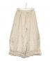 Samansa Mos2（サマンサモスモス）の古着「【立川限定】リネン裾フリルコクーンパンツ」｜キナリ