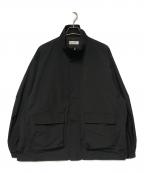 STYLE MIXERスタイルミキサー）の古着「ビッグポケットショートブルゾン」｜ブラック