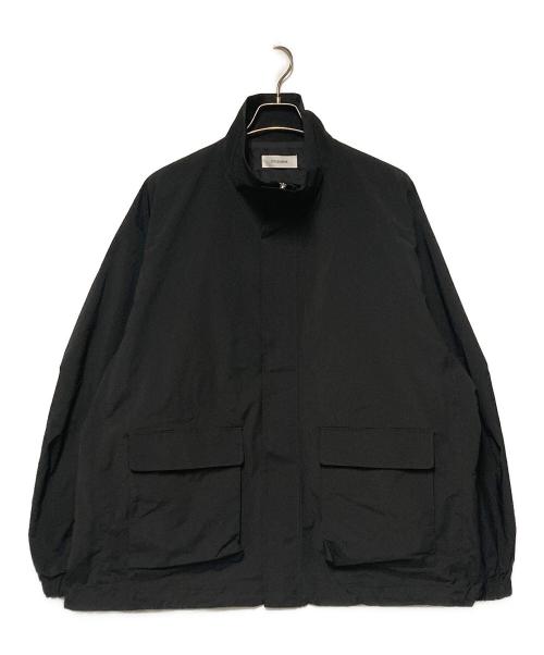 STYLE MIXER（スタイルミキサー）STYLE MIXER (スタイルミキサー) ビッグポケットショートブルゾン ブラック サイズ:Lの古着・服飾アイテム