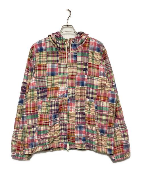 BROOKS BROTHERS（ブルックスブラザーズ）BROOKS BROTHERS (ブルックスブラザーズ) マドラスパッチワークフーデッドジャケット マルチカラー サイズ:L 未使用品の古着・服飾アイテム