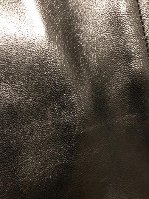 Schott（ショット）Schott (ショット) ラムレザーシングルライダースジャケット ブラック サイズ:Mの古着・服飾アイテム