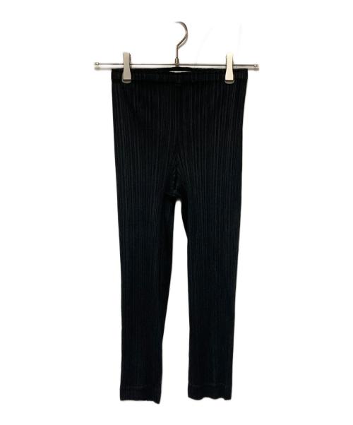 PLEATS PLEASE（プリーツプリーズ）PLEATS PLEASE (プリーツプリーズ) プリーツパンツ ブラック サイズ:1の古着・服飾アイテム
