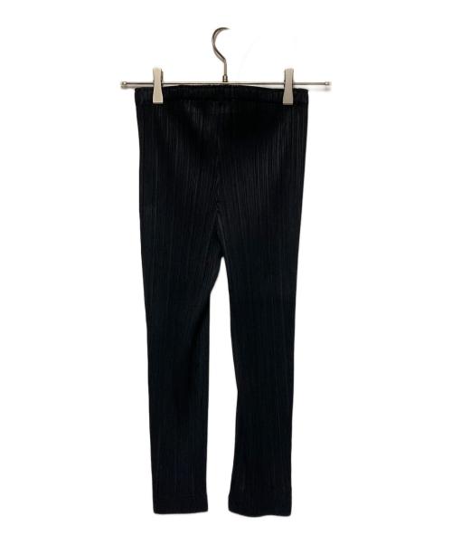 PLEATS PLEASE（プリーツプリーズ）PLEATS PLEASE (プリーツプリーズ) プリーツパンツ ブラック サイズ:1の古着・服飾アイテム