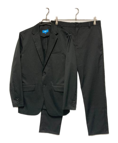 WWS（ダブリューダブリューエス）WWS (ダブリューダブリューエス) Bizセットアップスーツ ブラック サイズ:Lの古着・服飾アイテム