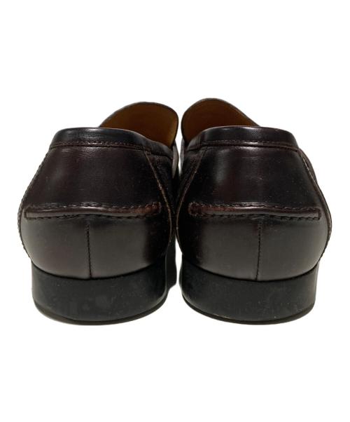 GUCCI（グッチ）GUCCI (グッチ) ディアマンテ / コインローファー ブラウン サイズ:6 1/2の古着・服飾アイテム