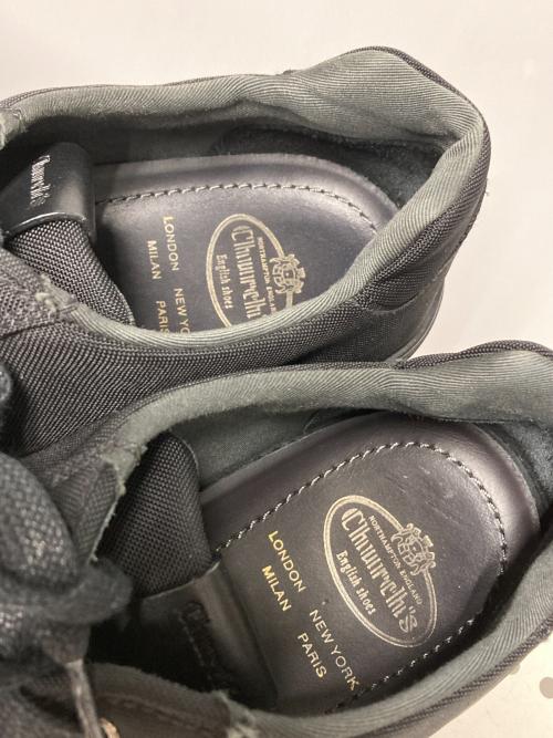 CHURCH'S（チャーチ）CHURCH'S (チャーチ) MIRFIELD / ローカットスニーカー ブラック サイズ:6 1/2の古着・服飾アイテム