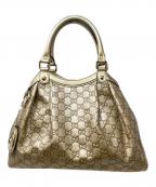 GUCCIグッチ）の古着「ハンドバッグ」｜ベージュ