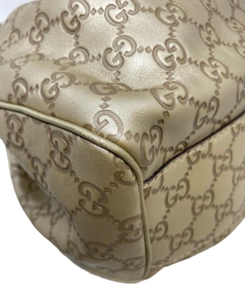 GUCCI（グッチ）GUCCI (グッチ) ハンドバッグ ベージュの古着・服飾アイテム