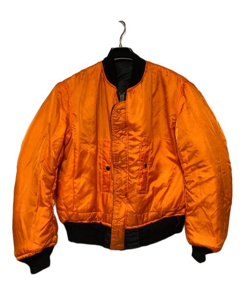 ALPHA（アルファ）ALPHA (アルファ) 90s リバーシブルMA-1ジャケット ブラック サイズ:Lの古着・服飾アイテム