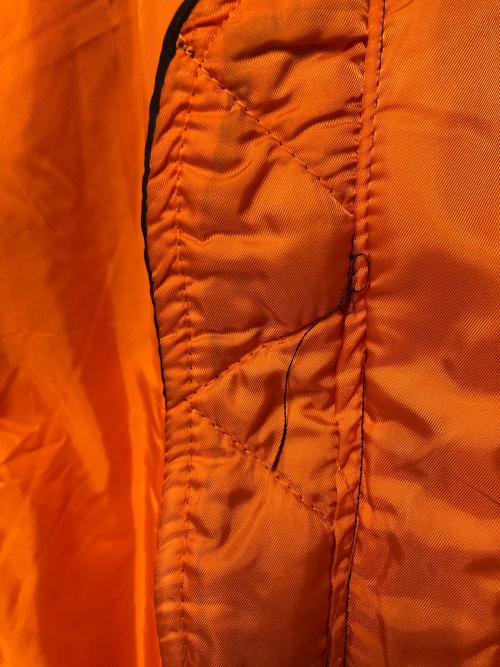 ALPHA（アルファ）ALPHA (アルファ) 90s リバーシブルMA-1ジャケット ブラック サイズ:Lの古着・服飾アイテム