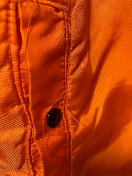 ALPHA（アルファ）ALPHA (アルファ) 90s リバーシブルMA-1ジャケット ブラック サイズ:Lの古着・服飾アイテム