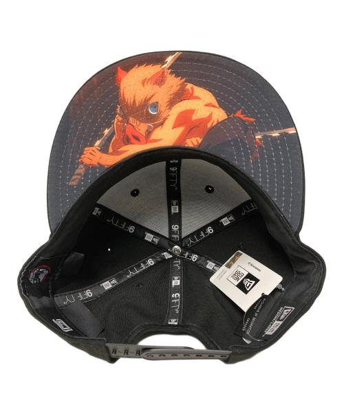New Era（ニューエラ）New Era (ニューエラ) 読売ジャイアンツ (ヨミウリジャイアンツ) 鬼滅の刃 (キメツノヤイバ) コラボベースボールキャップ / 嘴平伊之助Ver. ブラック サイズ:ML 未使用品の古着・服飾アイテム