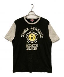 KENZO（ケンゾー）の古着「23AW TIGER ACADEMY CLASSIC T-SHIRT / グラフィックロゴTシャツ」｜ブラック