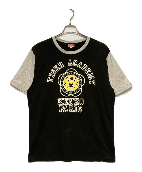 KENZO（ケンゾー）KENZO (ケンゾー) 23AW TIGER ACADEMY CLASSIC T-SHIRT / グラフィックロゴTシャツ ブラック サイズ:Lの古着・服飾アイテム