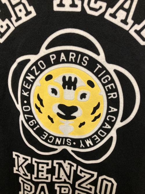 KENZO（ケンゾー）KENZO (ケンゾー) 23AW TIGER ACADEMY CLASSIC T-SHIRT / グラフィックロゴTシャツ ブラック サイズ:Lの古着・服飾アイテム