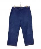 Adolphe Lafontアドルフラフォン）の古着「60sワークパンツ」｜ネイビー
