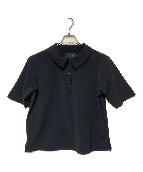 IVY I'M NAVY（アイビーアイムネイビー）IVY I'M NAVY (アイビーアイムネイビー) ポロシャツ ブラック サイズ:Fの古着・服飾アイテム