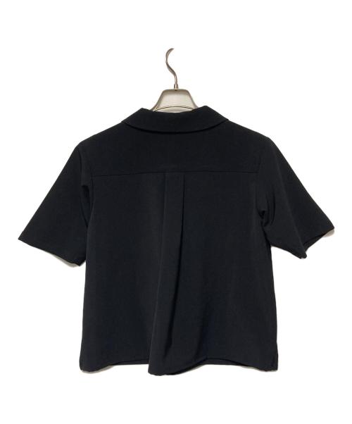 IVY I'M NAVY（アイビーアイムネイビー）IVY I'M NAVY (アイビーアイムネイビー) ポロシャツ ブラック サイズ:Fの古着・服飾アイテム