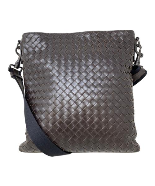 BOTTEGA VENETA（ボッテガベネタ）BOTTEGA VENETA (ボッテガベネタ) ショルダーバッグ ブラウンの古着・服飾アイテム
