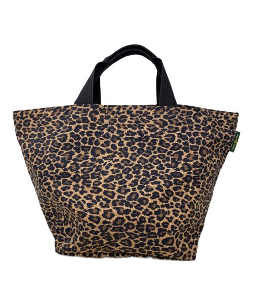 Herve Chapelier（エルベシャプリエ）Herve Chapelier (エルベシャプリエ) 舟形トートバッグ ブラック×ブラウンの古着・服飾アイテム