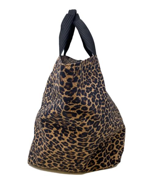 Herve Chapelier（エルベシャプリエ）Herve Chapelier (エルベシャプリエ) 舟形トートバッグ ブラック×ブラウンの古着・服飾アイテム