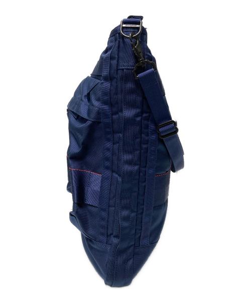 BRIEFING（ブリーフィング）BRIEFING (ブリーフィング) BEAMS PLUS (ビームスプラス) COCKPIT BAG / 2WAYナイロンショルダーバッグ ネイビーの古着・服飾アイテム