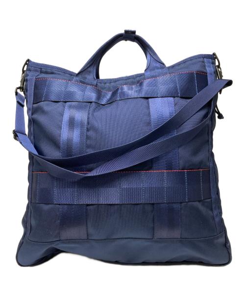 BRIEFING（ブリーフィング）BRIEFING (ブリーフィング) BEAMS PLUS (ビームスプラス) COCKPIT BAG / 2WAYナイロンショルダーバッグ ネイビーの古着・服飾アイテム