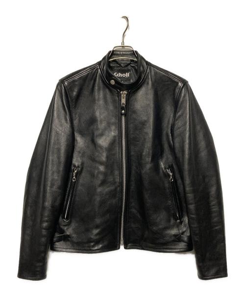 Schott（ショット）Schott (ショット) 70'S SINGLE RIDERS JACKET / シングルライダースジャケット ブラック サイズ:Mの古着・服飾アイテム
