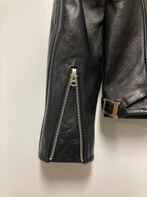 Schott（ショット）Schott (ショット) 70'S SINGLE RIDERS JACKET / シングルライダースジャケット ブラック サイズ:Mの古着・服飾アイテム