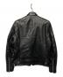 Schott (ショット) 70'S SINGLE RIDERS JACKET / シングルライダースジャケット ブラック サイズ:M：50000円