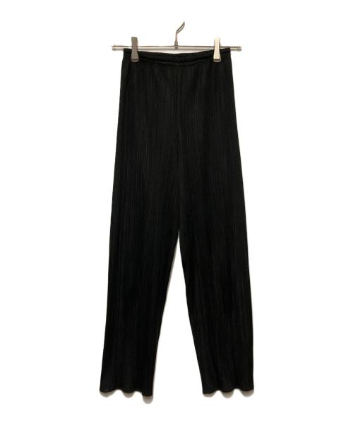 PLEATS PLEASE（プリーツプリーズ）PLEATS PLEASE (プリーツプリーズ) プリーツパンツ ブラック サイズ:2の古着・服飾アイテム