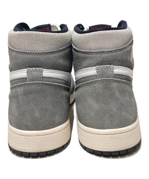 NIKE（ナイキ）NIKE (ナイキ) AIR JORDAN 1 RETRO HIGH OG / ハイカットスニーカー グレー×ホワイト サイズ:US10.5の古着・服飾アイテム