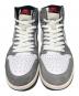 中古・古着 NIKE (ナイキ) AIR JORDAN 1 RETRO HIGH OG / ハイカットスニーカー グレー×ホワイト サイズ:US10.5：10000円