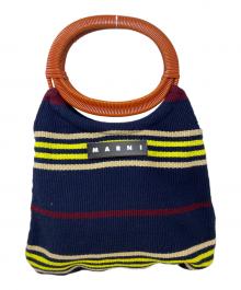 MARNI（マルニ）の古着「ボートバッグ」｜ネイビー
