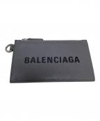 BALENCIAGAバレンシアガ）の古着「ロゴレザーフラグメントケース」｜グレー
