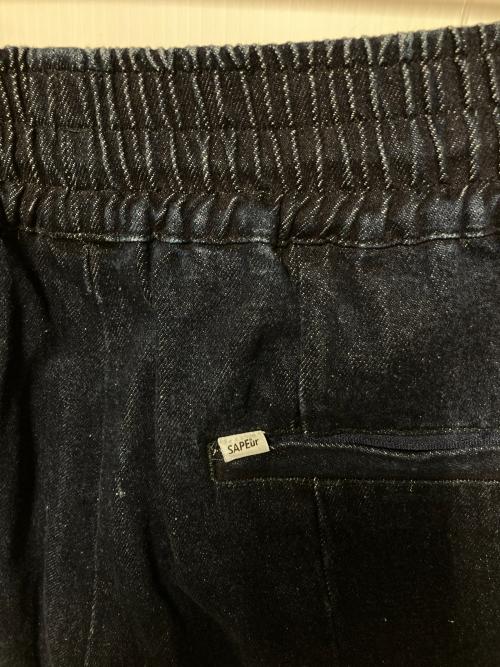 SAPEur（サプール）SAPEur (サプール) デニムトラックパンツ インディゴ サイズ:XLの古着・服飾アイテム