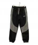 SAPEurサプール）の古着「デニムトラックパンツ」｜ブラック