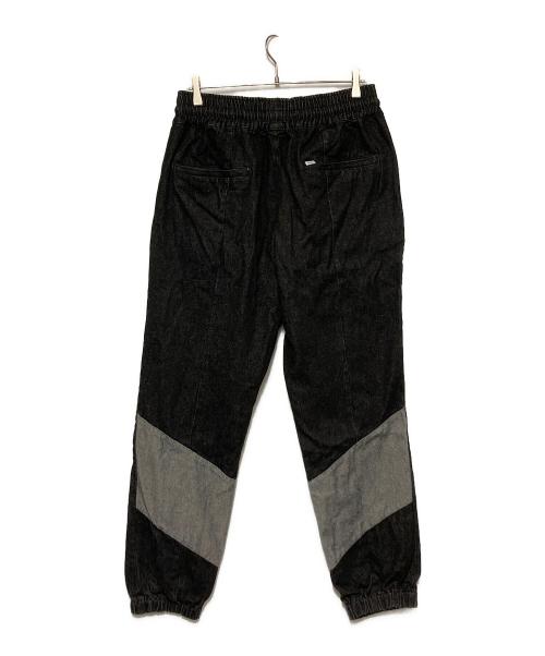 SAPEur（サプール）SAPEur (サプール) デニムトラックパンツ ブラック サイズ:XLの古着・服飾アイテム