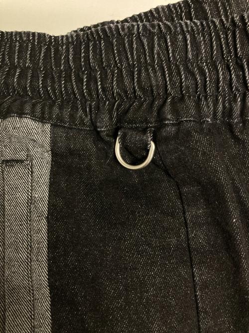 SAPEur（サプール）SAPEur (サプール) デニムトラックパンツ ブラック サイズ:XLの古着・服飾アイテム