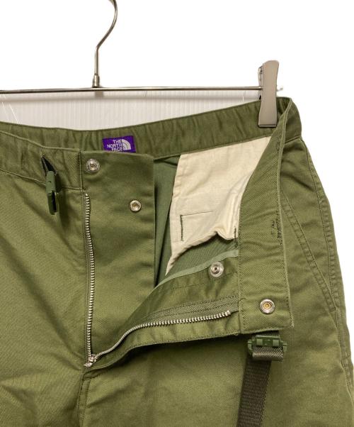 THE NORTHFACE PURPLELABEL（ザ・ノースフェイス パープルレーベル）THE NORTHFACE PURPLELABEL (ザ・ノースフェイス パープルレーベル) COOLMAX Chino Wide Tapered Pants / クライミングパンツ カーキ サイズ:30の古着・服飾アイテム