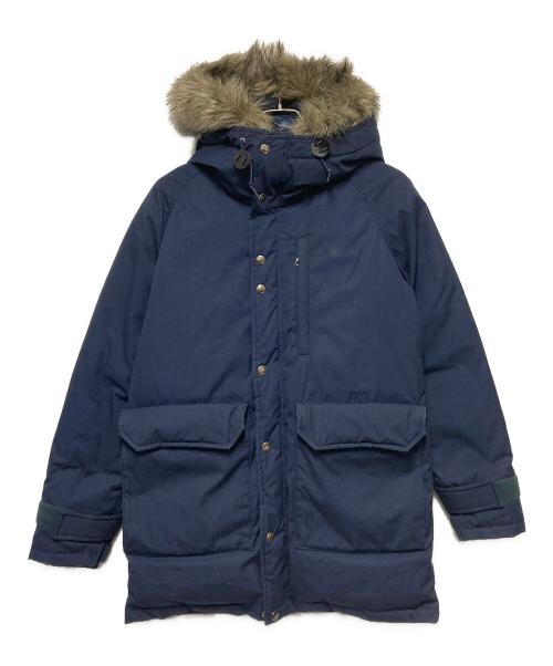 THE NORTHFACE PURPLELABEL（ザ・ノースフェイス パープルレーベル）THE NORTHFACE PURPLELABEL (ザ・ノースフェイス パープルレーベル) Long Serow down coat / フェイクファーダウンコート ネイビー サイズ:実寸参照の古着・服飾アイテム